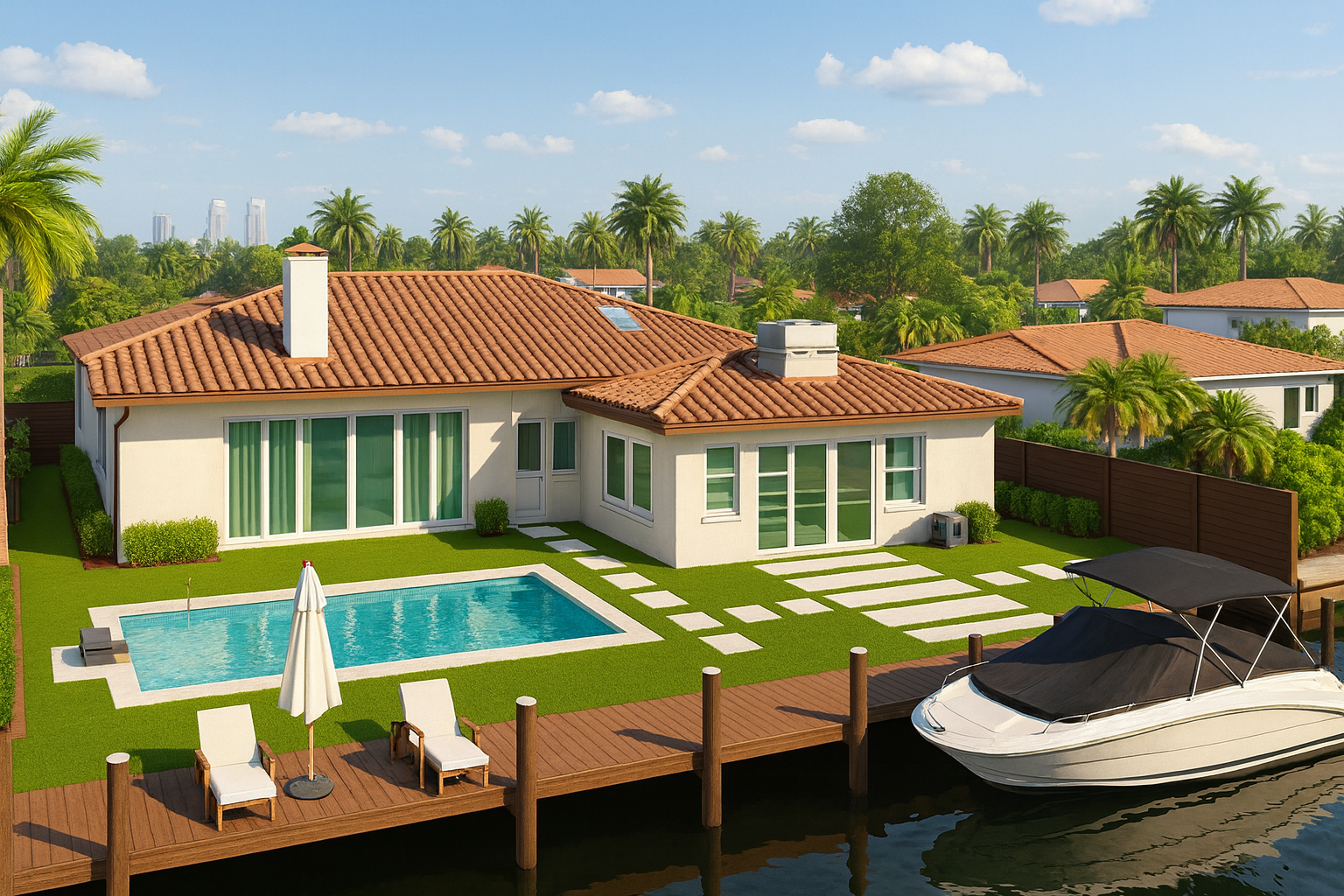Coral Shores Waterfront Single Family Home